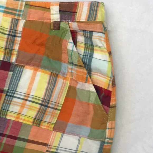 Pendleton Petite Lined Madras Skirt. Sz. 16 - Picture 3 of 5